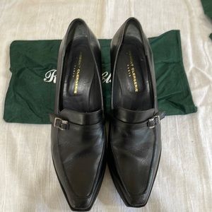 Robert Clergerie platform heels, black